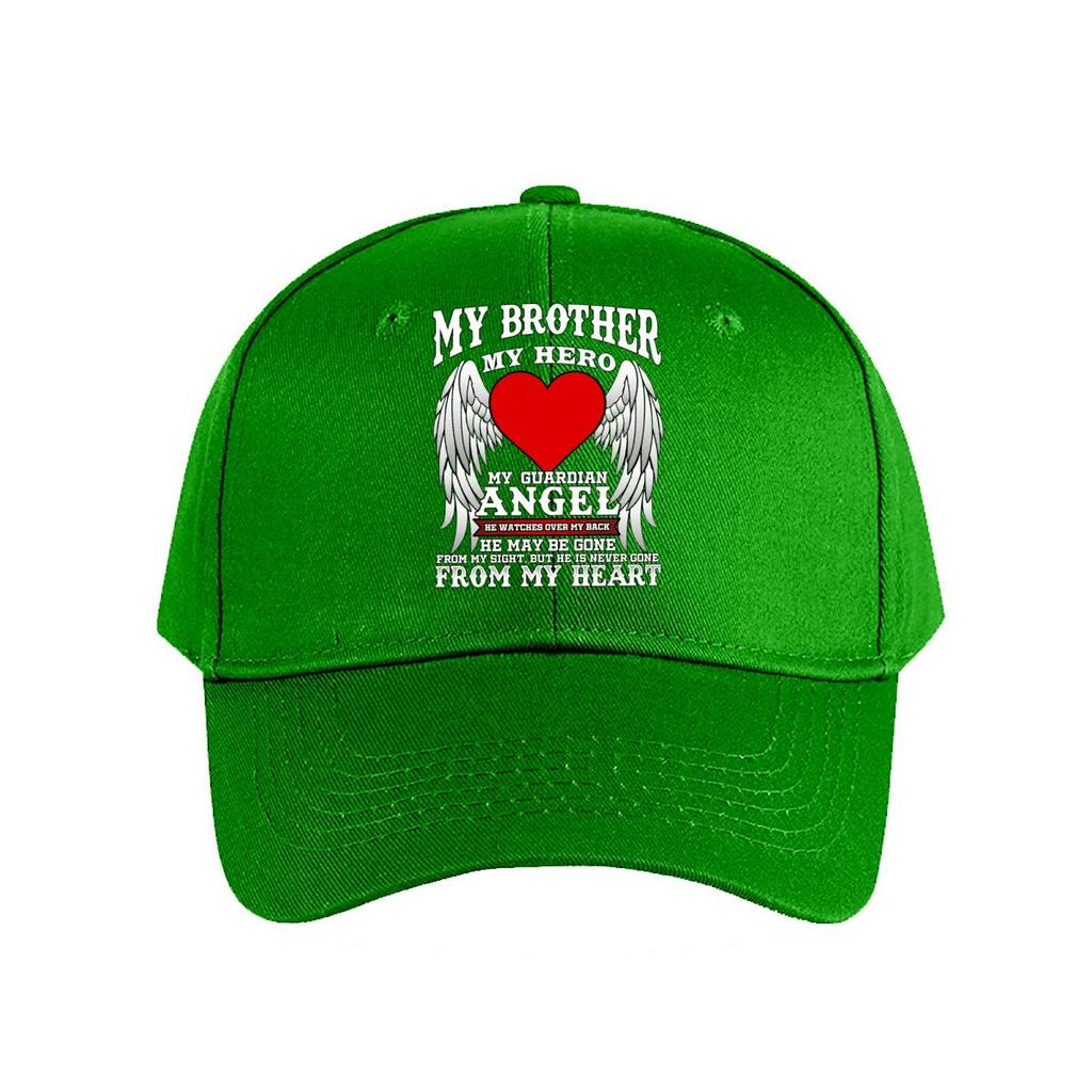 Brother Hero Guardian Angel Memorial Baseball Cap Fashion Unisex Sunhat Womens Outdoor Sports