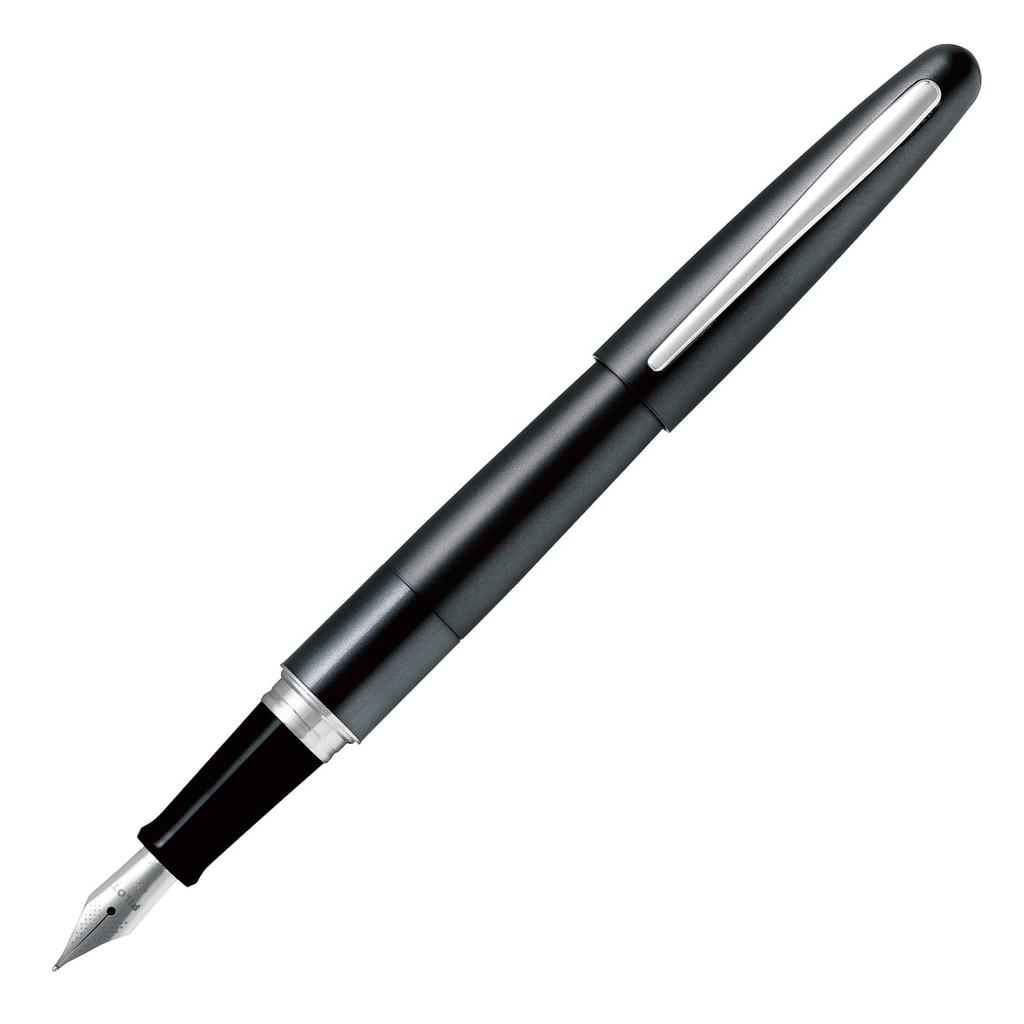 PILOT Mannenhitsu Cocoon Fountain Pen, MGYM, Metallic Gray, FCO3SRMGYM