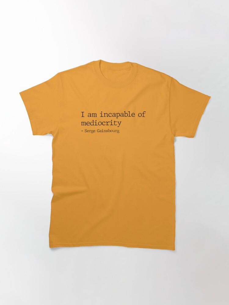 Serge Gainsbourg Serge Gainsbourg citation Classic T-Shirt