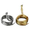 Hip Hop Metal Necklace Adjustable Gold/Silver Color Snake Shape Necklaces