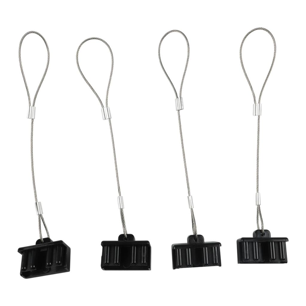 4pcs Dust Cover Big Truck Cap Connector Dust Cap For 50AMP/120A/175A For Battery