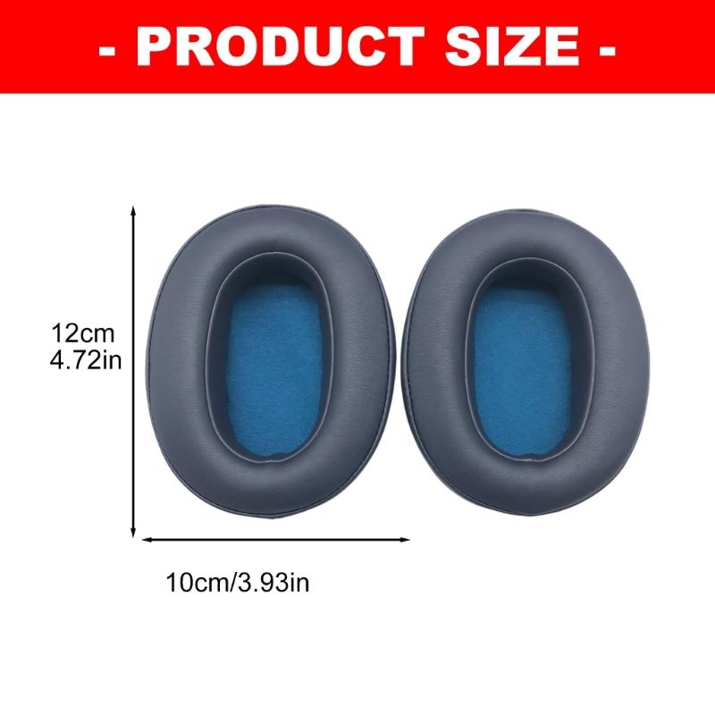 Ear Cushions Earpads For WH-XB900N Headphones Soft Memory Foam Breathable Enhances Bass Noise Isolation