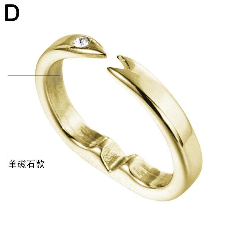 Magnetring Roségold Kreativer Schmuck Offener Ring