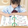 Magical Tracing Workbook Develop Brain Educational Montessori Books for Children Pen Control Training Reusable Calligraphy Copybook For Kids