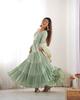 Damen Designer Ready to Wear Anarkali Salwar Kameez Anzug Bollywood Indian Pakistani