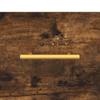 Wall Cabinet Smoked Oak 100 x 36.5 x 35 cm Wood Based Material