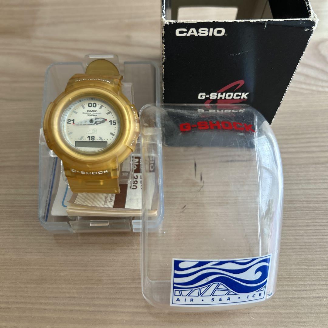 

[USED] CASIO G-SHOCK Clear Yellow Walrus Watch