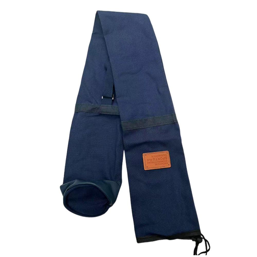 

Canvas Material Canvas Fishing Rod Bag Large Capacity Foldable Fishing Umbrella Bag Thickened Design Lightweight S синий