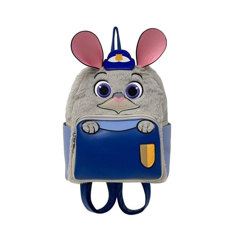 Zootopia Judy Hopps Nick Wilde Cartoon Plush Rabbit And Fox Backpack With Padded Straps For Daily Use Rabbit