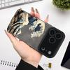 Aesthetic Wave Pattern Phone Case for iPhone 17, 16, 15, 14, 13, 12, 11 Pro/Max/Plus - Impact Resistant and Shockproof