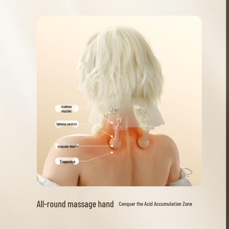 SKG H5-2 Luxury Neck & Shoulder Massager with Red Light Heat
