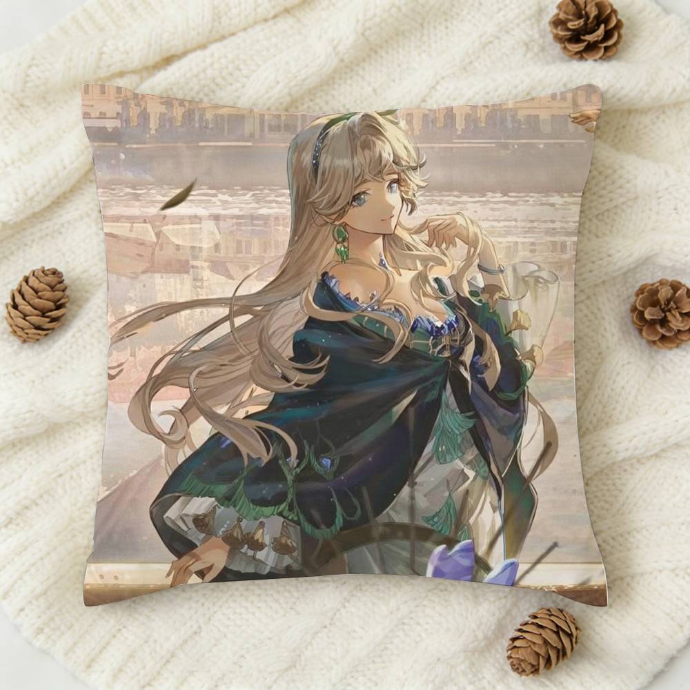 R-Reverse 1999 Game Double-Sided Printed Square Decorative Cushion Cover For Sofa Living Room Home Decor