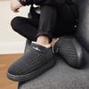Fashion Snow Boots Ankle Boots Warm Add Velvet Soft and Comfortable Shoes for Men Indoor and Outdoor Wear-resistant Fashion Unisex