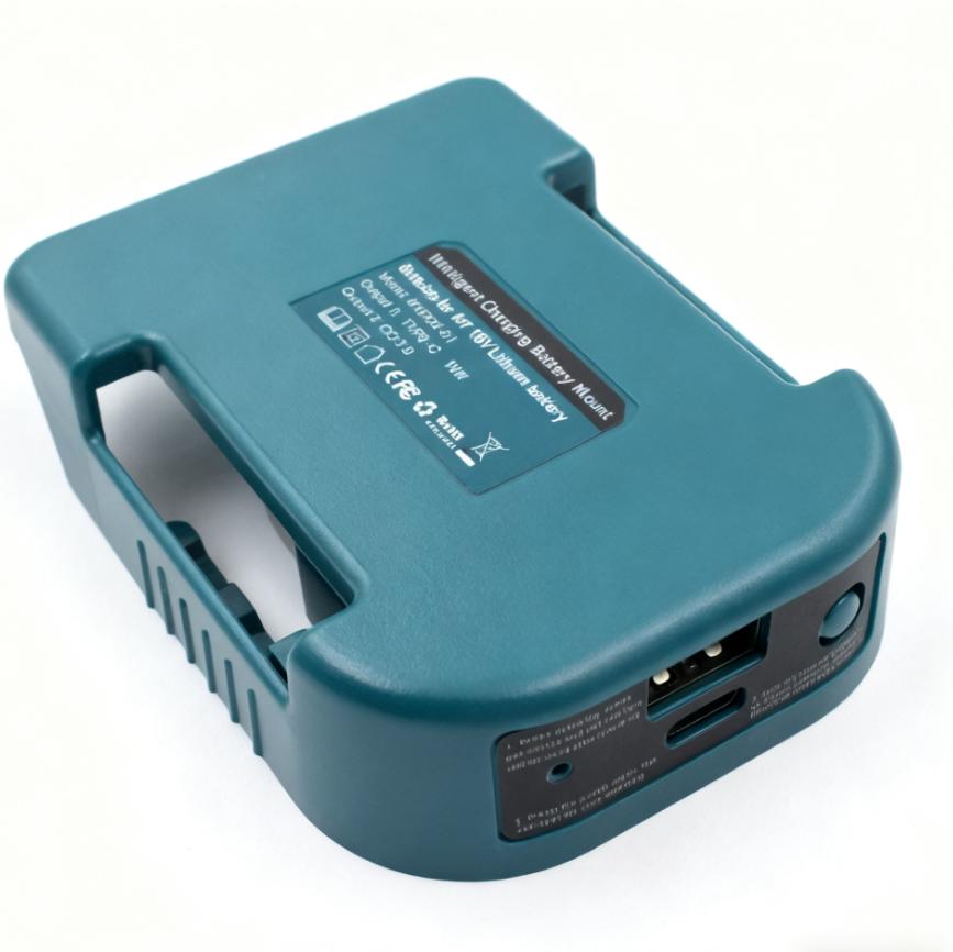 Battery Holder 1/2Pcs For Makita 18V With USB With Type-C For Makita Battery BL1840 BL1850 BL1860 Charger Adapter Fast Charging