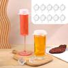 10 Pcs Extra Small Silicone Stretch Lids, 2 Inch Sturdy Reble Silicone Stretch Lids Jar Cover Sealed Food Storage Covers to Fit 2 In to 2.4 In Small