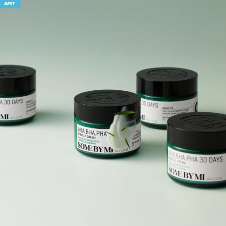 SOME BY MI Cremă Minune 30 Zile AHA BHA PHA 60g | Hidratant Exfoliant și Calmant