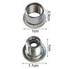 10Pcs Ultra Light Chainring Screws for Mountain Bike Stainless Steel Material
