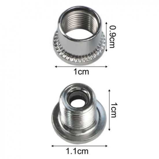 10Pcs Ultra Light Chainring Screws for Mountain Bike Stainless Steel Material
