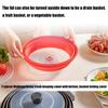 Dishwasher Safe Microwave Lid Foldable Splash Cover Heat Resistant PP Materials Multipurpose Kitchen Tool For Food Protections