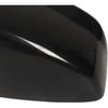 Acouto Door Mirror Covers for 2008‑2012, Car Rearview Door Mirror Caps Side Door Wing Mirror Cap Covers Glossy Black Replacement