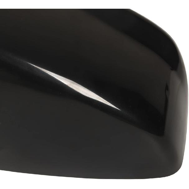 Acouto Door Mirror Covers for 2008‑2012, Car Rearview Door Mirror Caps Side Door Wing Mirror Cap Covers Glossy Black Replacement