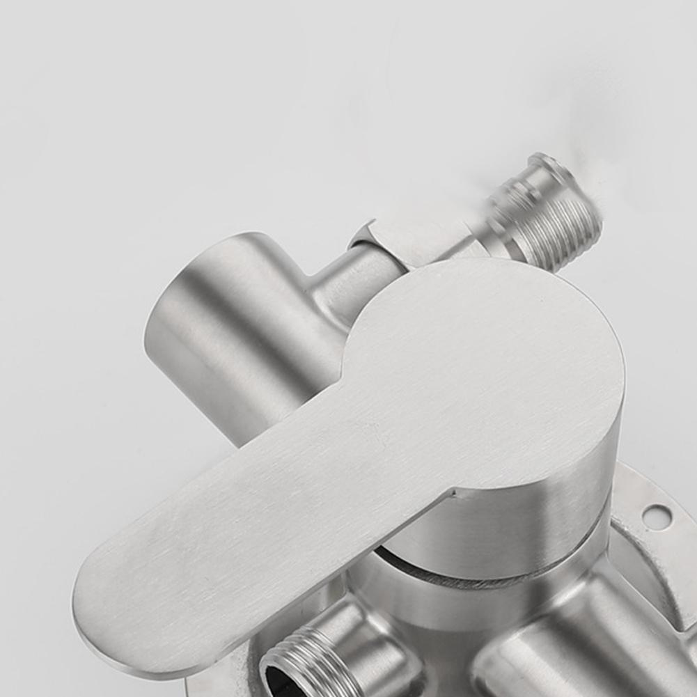 1PC Shower Faucet Hot And Cold Switch Mixer Metal Handle Shower Set