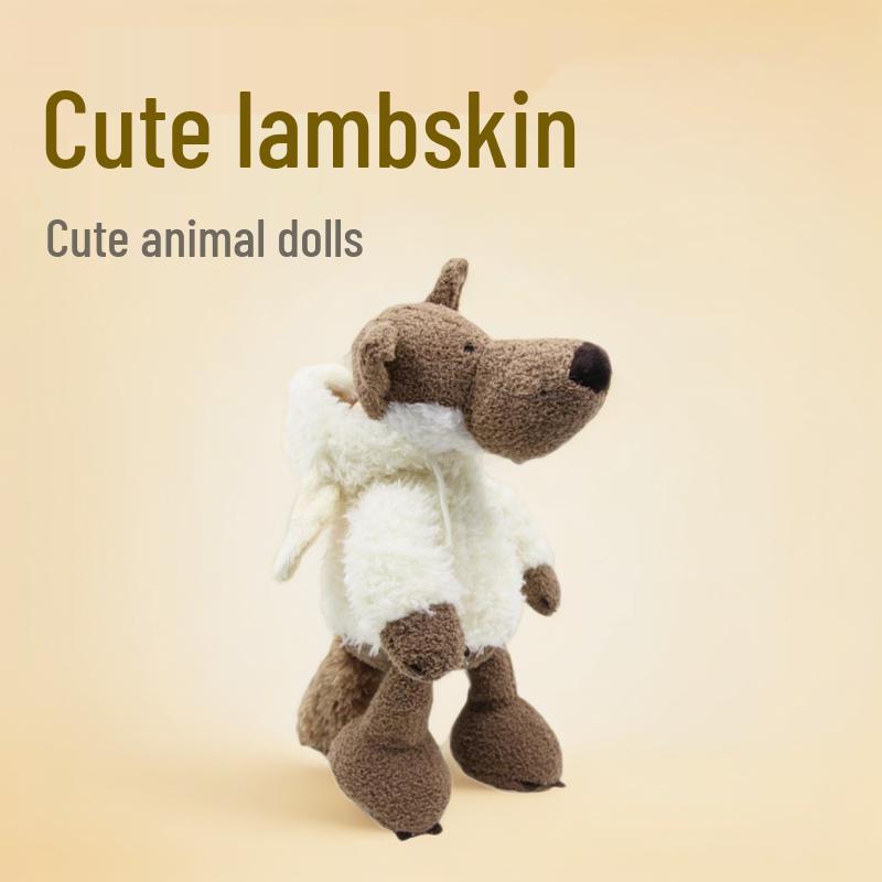 

Wolf in Sheep s Clothing Plush Toy - Sleepy Sheep Children s Doll 25 cm, 126 g