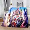 3D Retro Saint Seiya Anime Cartoon Flanelldecke Weich Gemütlich Sofa Bett Reise Decke Kinder Geburtstagsgeschenk