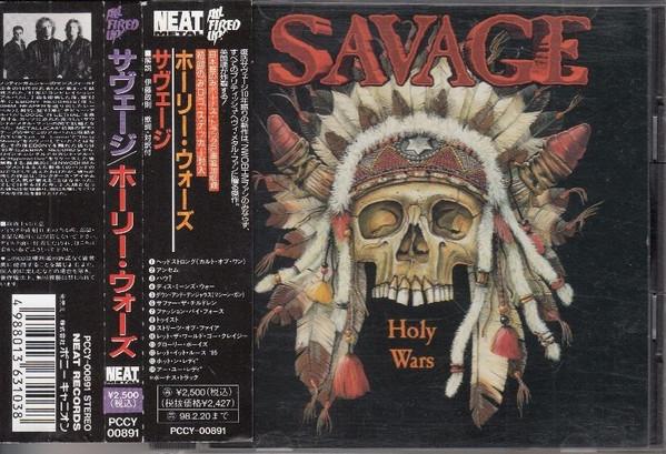

CD SAVAGE - Holy Wars PCCY00891PROMO NEAT METAL 1996 Japan Obi Rock