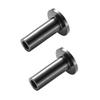 VEVOR 101 Pack T316 Stainless Steel Protector Sleeves for 3.2mm Wire Rope Cable Railing, DIY Balustrade T316 Marine Grade, Come with A Free Drill Bit