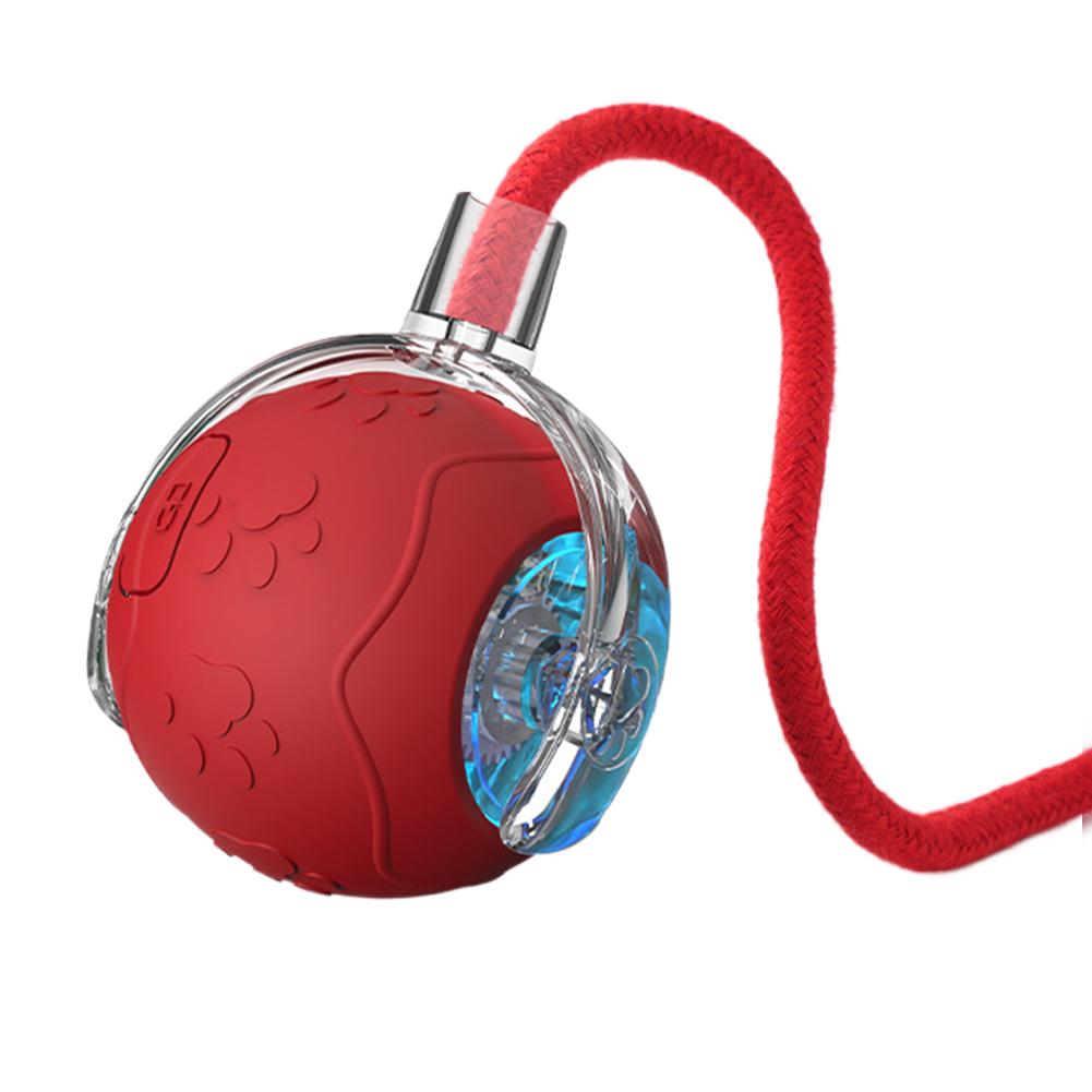 Interactive Cat Toy Ball 3 Modes Automatic Rolling Ball Rechargeable Self Rotating Ball Fast Rolling Ball for Bored Indoor Cats