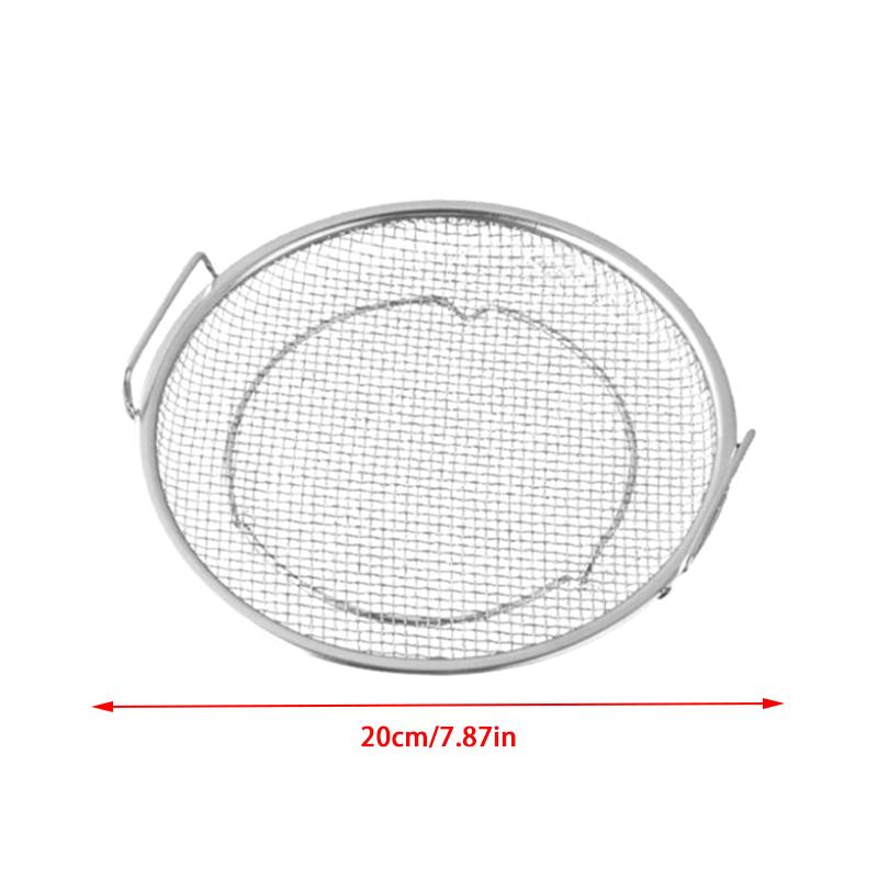 Stainless Steel Filter Tray,Reusable Round Mesh Basket,Frying Grilling,Kitchen Strainer,Fruit Vegetable Water Filter Basket