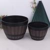 Emmer-achtige Bloempot Grote Capaciteit Retro Plantenbak Voor Huis En Tuin Hars Europese Retro Lotus Waterlelie Pot