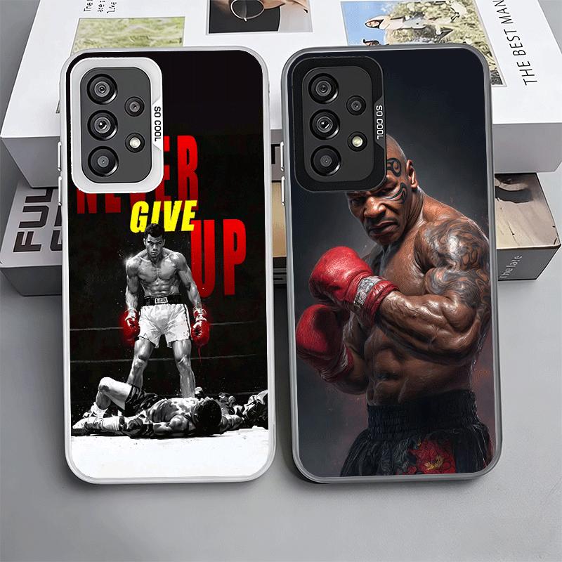 Mike Tyson Boxer Mann Weiche Handyhülle für Samsung A17 A16 A15 A14 A13 A57 A56 A55 A54 A53 A37 A36 A35 A34 A33 A26 A25 A24 A23 A52
