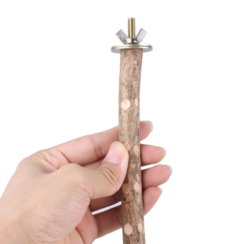 Cage Toy Bird Perch Stand Grinding Scratchers Branch Perch for Parrots Parakeets Toy Branch Bird Cage Toy