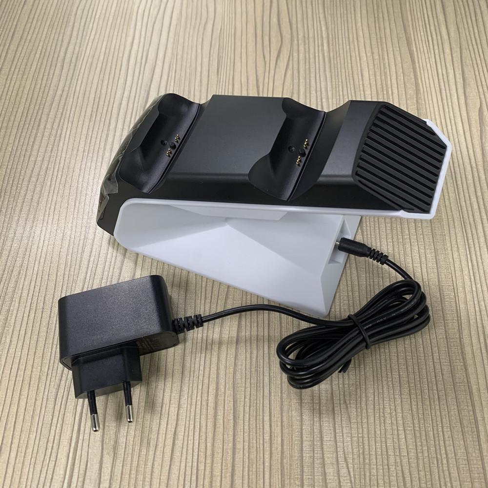 Для PS5 Ручка Контроллер Быстрая Зарядка Зарядное Устройство Двойная Зарядная Док-станция — фото 9
