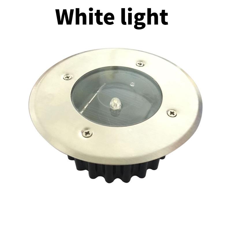 Solar Embedded Path Light With Bright White Led For Villa Garden And Yard Illumination