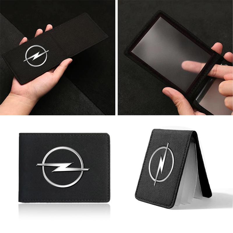 Credit Card Case Car Driving Documents Protective Case For Opel Astra J G Insignia Corsa D Vectra C Zafira a Auto Gadgets