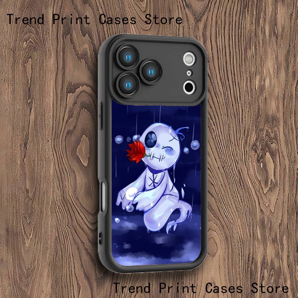 The B-Binding of I-Isaac Phone Case For iPhone 17,16,15,14,13,12,11,Pro,Max,Plus,X,XS,SE4,E,Mini Black Thickened border Case