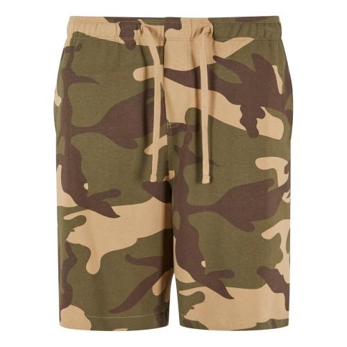 Urban Classics Mens Easy Camo Shorts