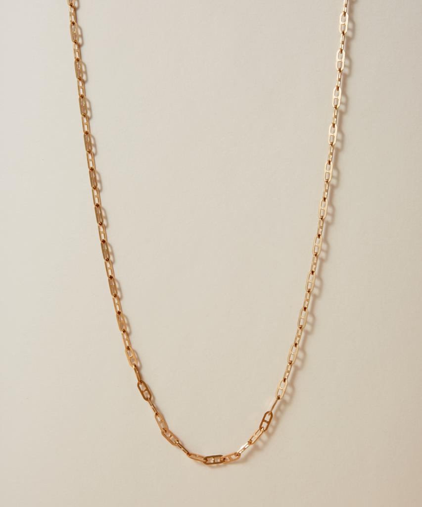 Novice Tokyo Oval Chain Long Necklace [Stainless] / Gold