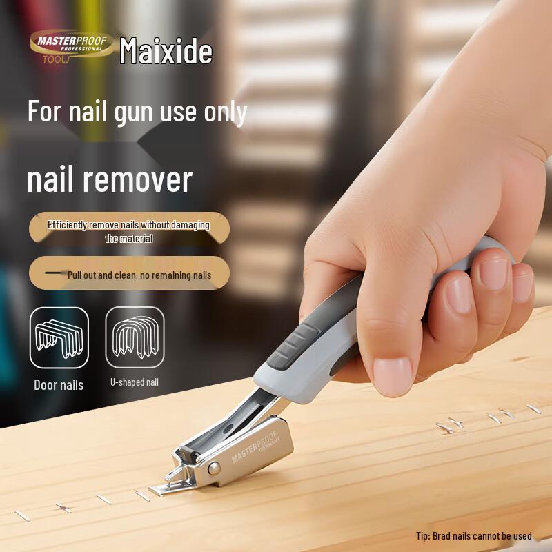 MASTERPROOF Nail and Staple Remover Tool
