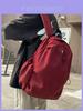 Classic Nylon Student Backpack With Design For School And College Use