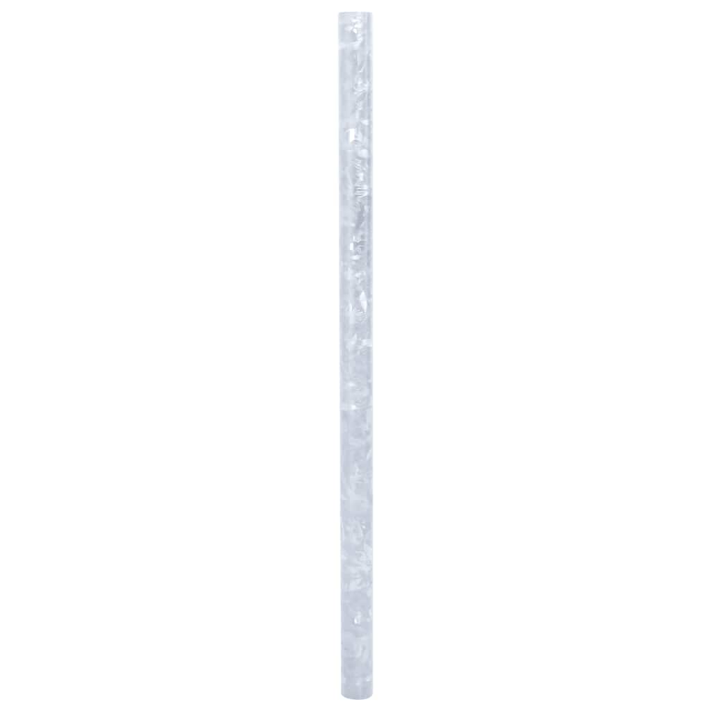 Vidaxl Folia Okienna, Matowa, Wzór W Kwiaty, 90X500 Cm, Pvc
