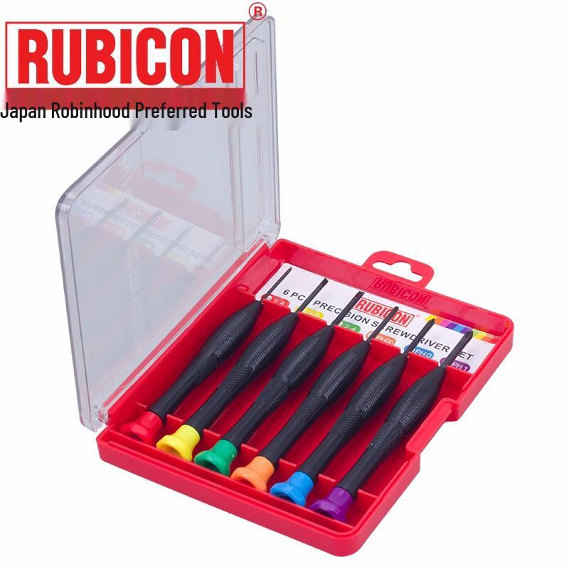 RUBICON Precision Screwdriver 6-Piece Set