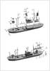 Nico Model Japanese Navy Special Provision Ship Suruga Maru 1943 Resin Kit PN07062 1/700