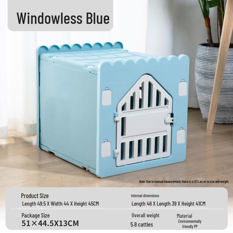 All-Season Cat House: Four-Sided Doors & Windows, Multi-Directional Ventilation, Spacious, Birthing Room, Rainproof, Outdoor Cat Shelter.