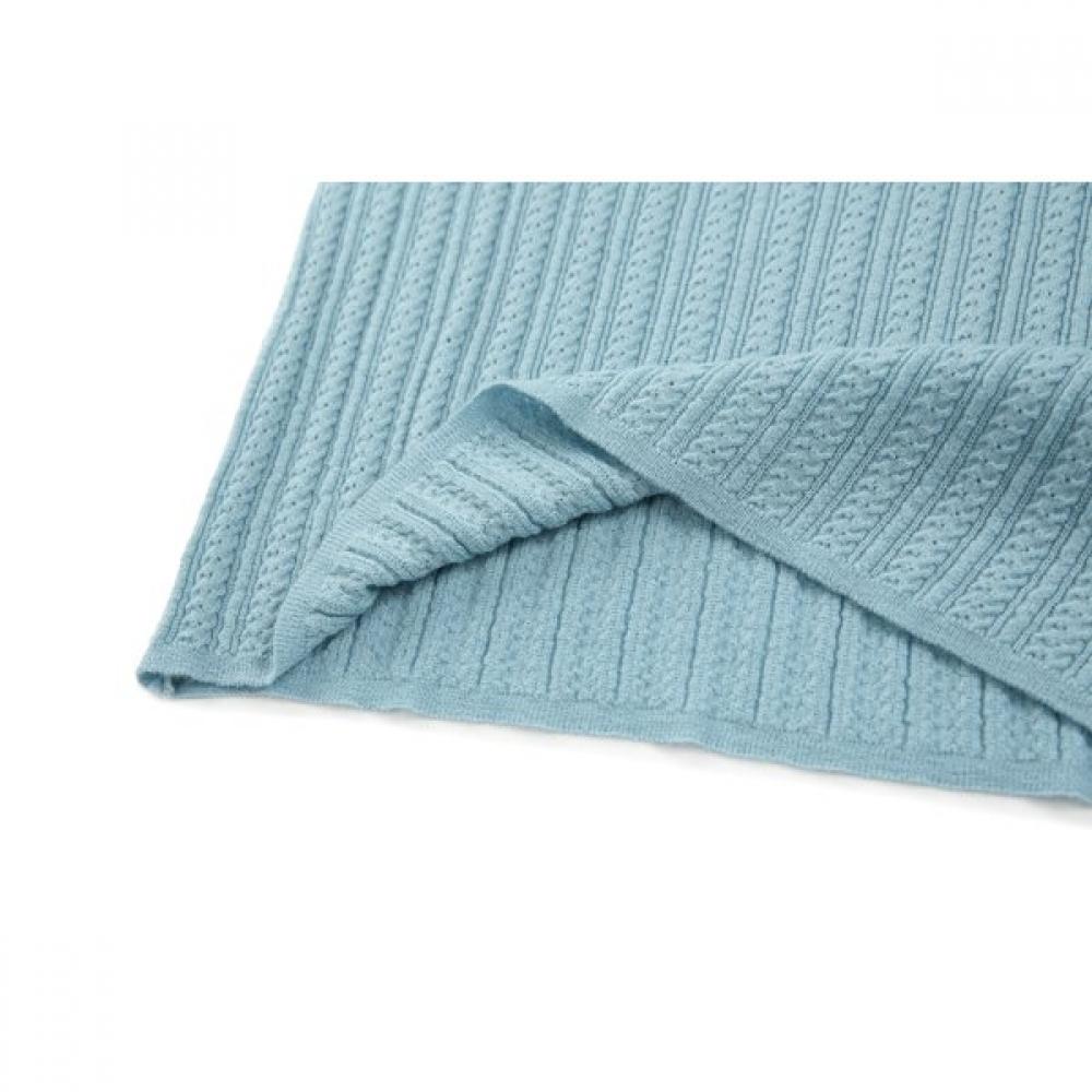 FURINA Cash Touch Cable PaTTern KniT T shirT