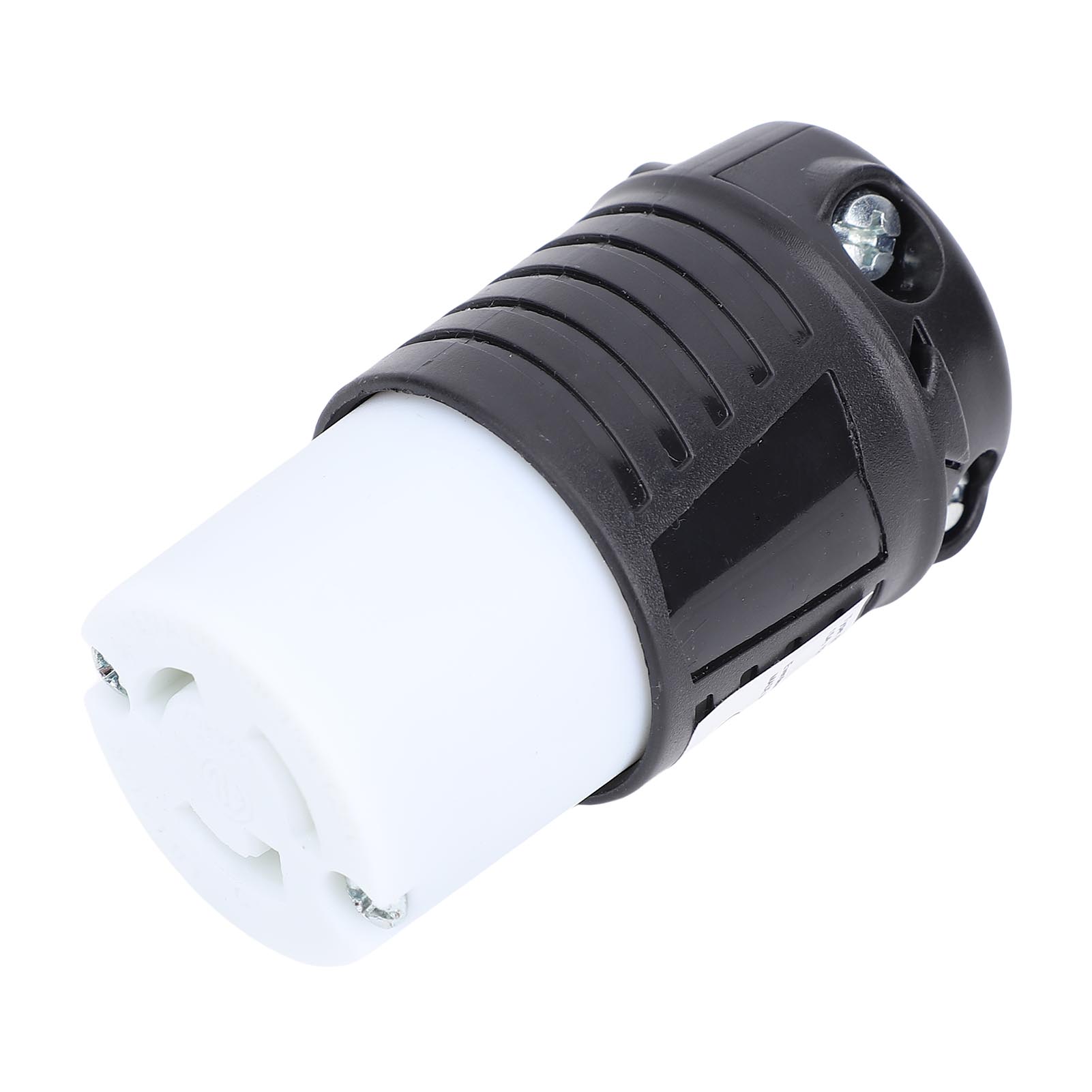 

Generator Twist Lock Plug Adapter NEMA L5 15P Locking Plug 15A Industrial Grade Heavy Duty for RV Campground and