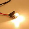 Senzeal T10 W5W 194 LED Bulbs 921 Sockets Adapter Rubber + Copper Wire 6pcs